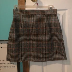 💕3/$25 SHEIN plaid mini skirt